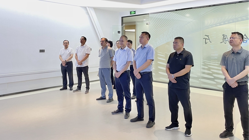 安徽祁門縣縣委副書記、縣長江成永一行到訪浙江農合