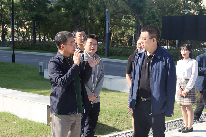 河北省供銷社主任丁榮進到訪浙農