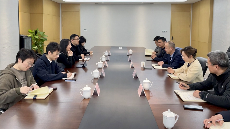 浙江省農(nóng)業(yè)融資擔(dān)保有限公司總經(jīng)理趙虹到訪浙江農(nóng)合