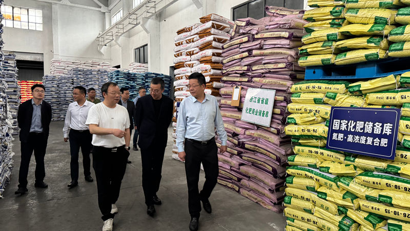 趙有國到寧波調(diào)研檢查浙農(nóng)春耕保供工作和在甬項目