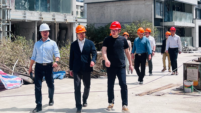 興合集團黨委副書記俞曉東調研浙農實業寧望府項目